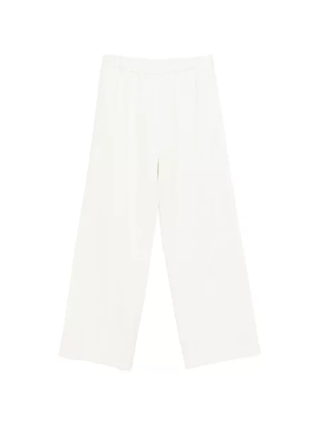 Pantaloni Aspesi de catifea cord alb