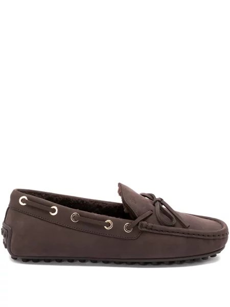 Pantofi loafer Tod's din piele maro