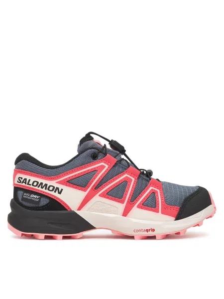 Sneakerși copii Salomon Speedcross gri