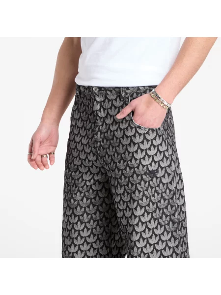 Pantaloni adidas Monogram Pant Black 34 gri
