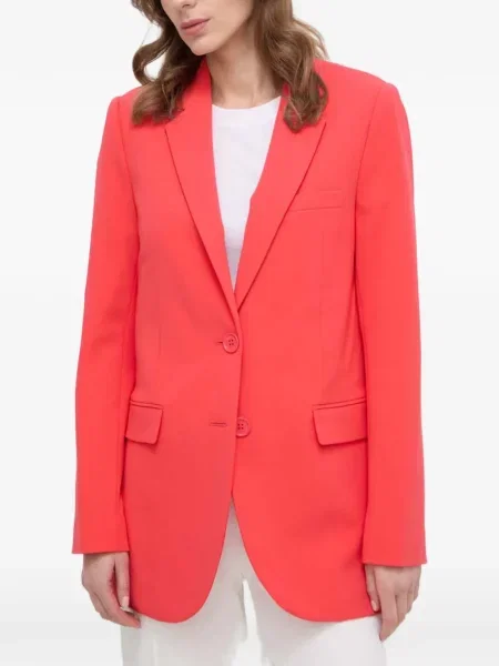 Top Michael Michael Kors cu imagine plasă cu model zebră roz