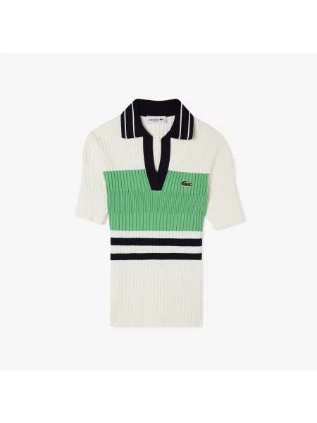 Lacoste Sweter Lacoste biały