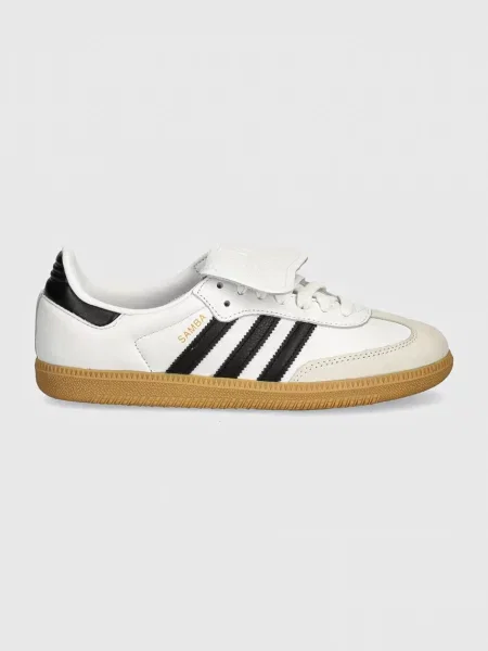 Usnjene superge adidas Originals Samba LT bela