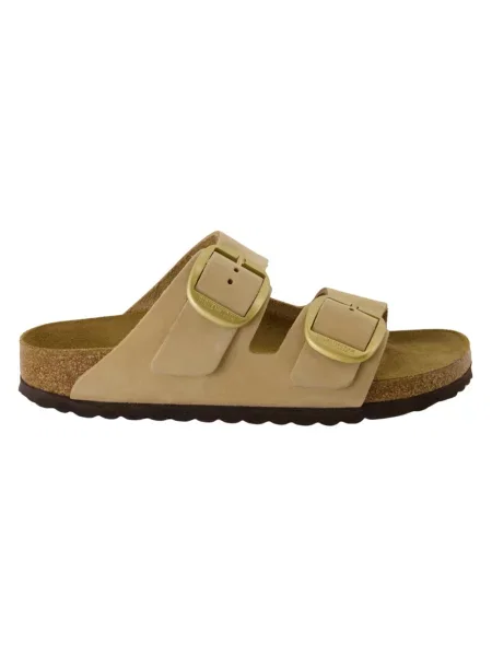 Klapki Birkenstock beżowe