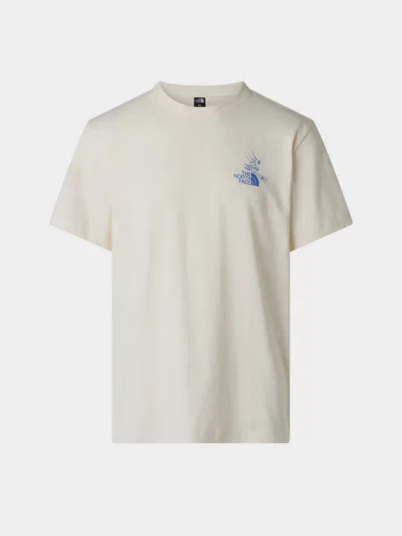 Футболка The North Face M MOUNTAIN CELEBRATION REGULAR білий