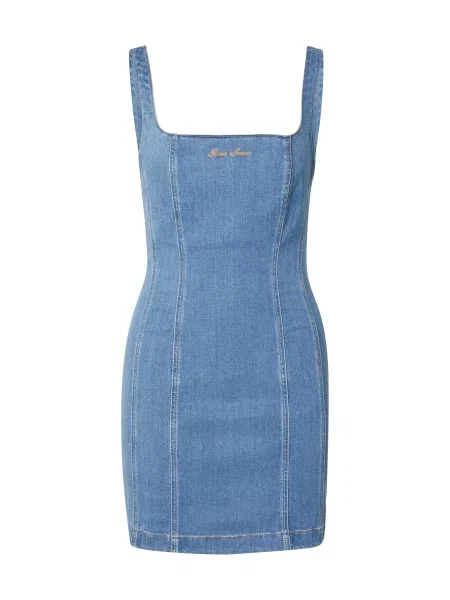 Džínové šaty Guess Jeans modré