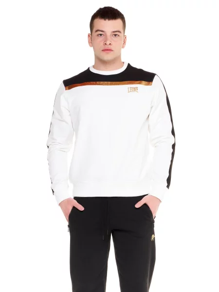 Bluza na co dzień na siłownię biała