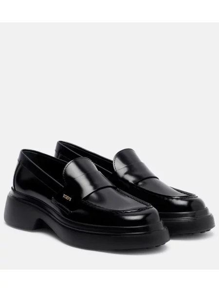 Pantofi loafer Tod's din piele negru