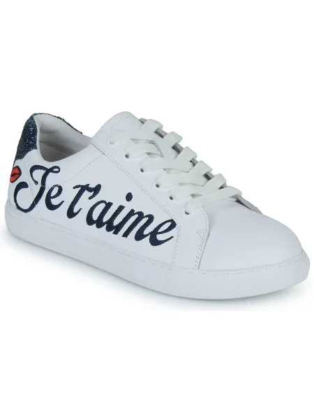 Tenisky Bons Baisers De Paname biela