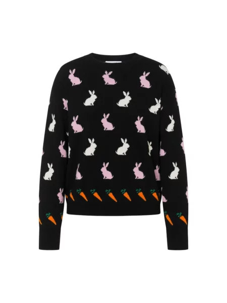 Sweter Love Moschino czarny
