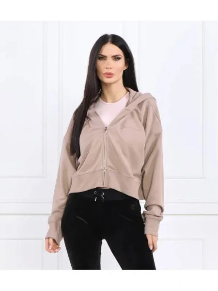 Juicy Couture Hanorac | Cropped Fit maro