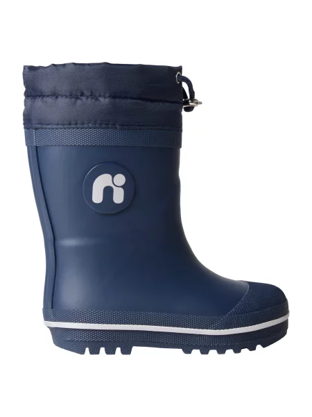 NAME IT Cizme de cauciuc NMNNUNO albastru închis alb