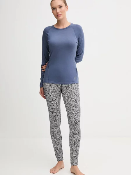 Термобілизна Icebreaker з вовни мериноса синя