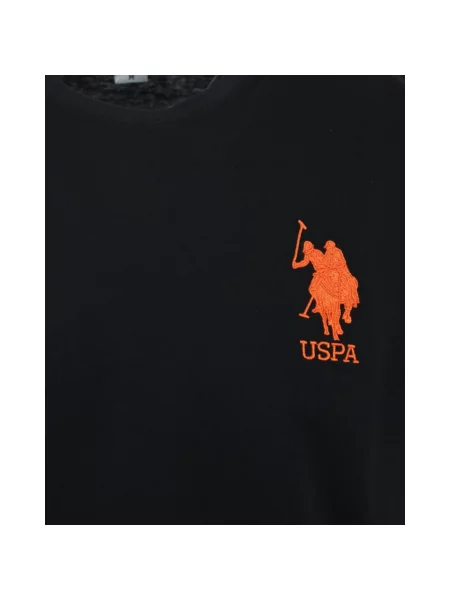 Haftowana koszulka polo U.s Polo Assn. czarna