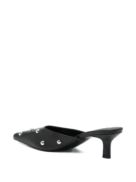Papuci tip mules Senso negru