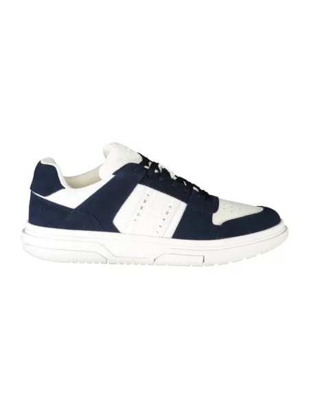 Sneakersy Tommy Jeans zamszowe casual niebieskie