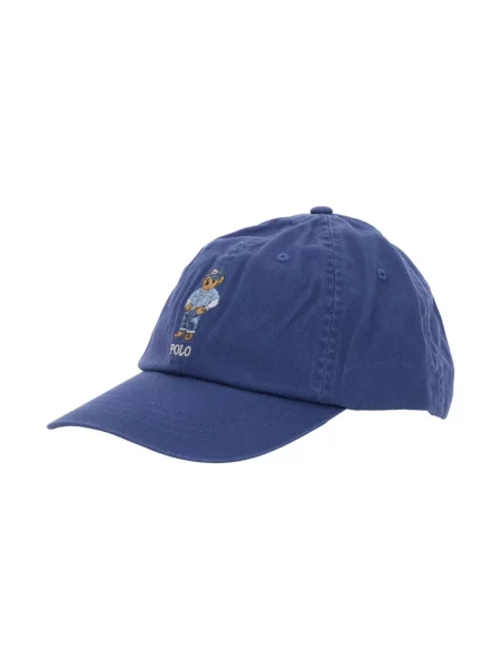 Polo Ralph Lauren czapka z daszkiem niebieska