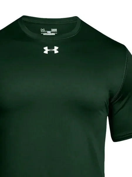 Scurt tricou Under Armour verde
