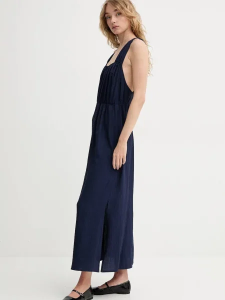 Сукня Sessun maxi пряма синій