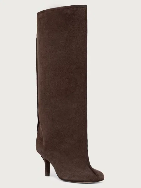Maison Margiela csizma női velúr barna