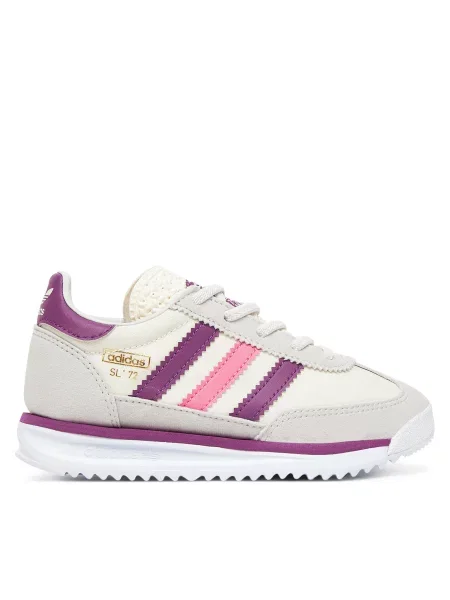 Boty SL 72 RS Elastic Laces Kids bílé