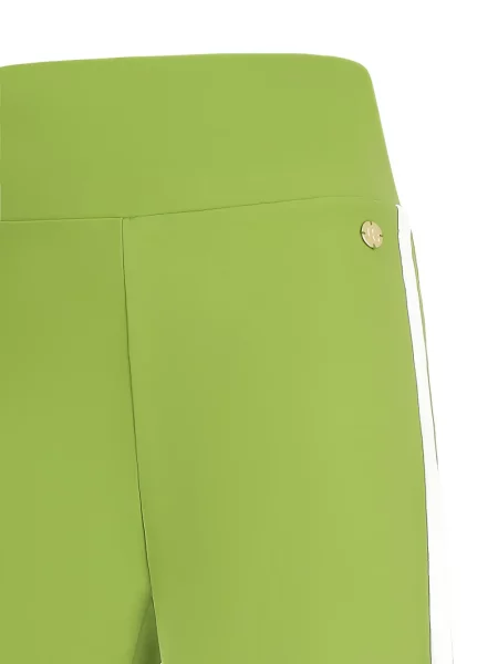 Pantaloni House Of Gravity cu dungi alergare verde