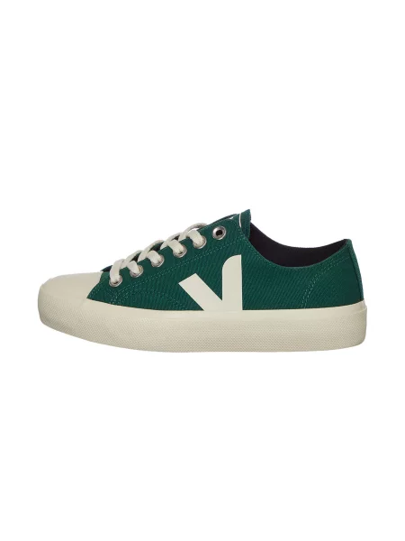Veja Wata II Low Canvas Poker Pierre Kobiety Buty sportowe Veja Size: 4 zielony