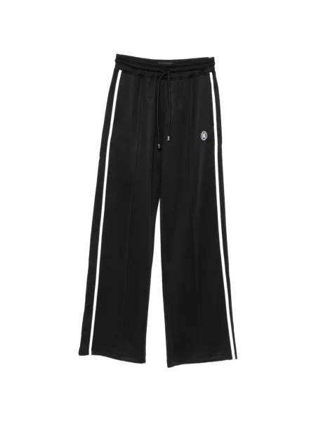 Pantaloni Amiri cu dungi alergare negru
