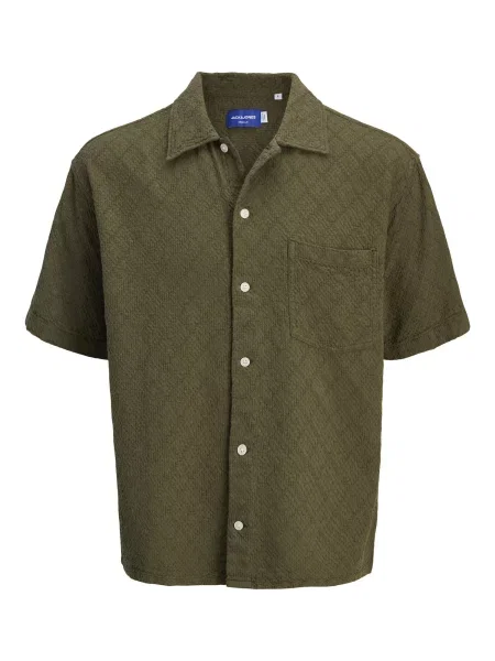 JACK & JONES Cămașă oliv