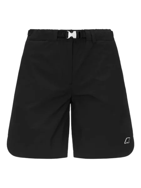 Pantaloni scurți K-way cu cataramă negru