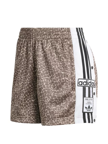 Top Adidas cu decolteu rotund cu dungi cu umerii deschiși negru
