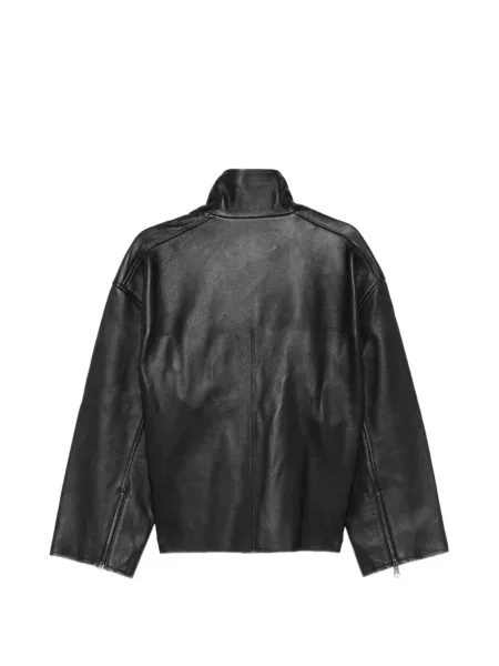Geanta de piele Paul Smith negru
