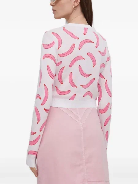 Pulover Benetton cu imagine roz