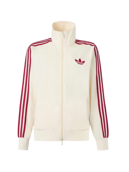 ADIDAS ORIGINALS Tréning dzseki Firebird krém / rozsdavörös