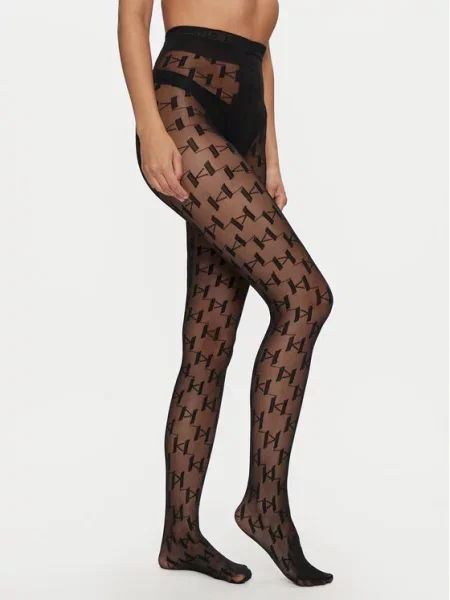 KARL LAGERFELD колготи чорний