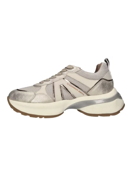 Sneakersy Alexander Smith skórzane beżowe