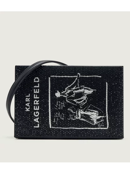KARL LAGERFELD Táska fekete