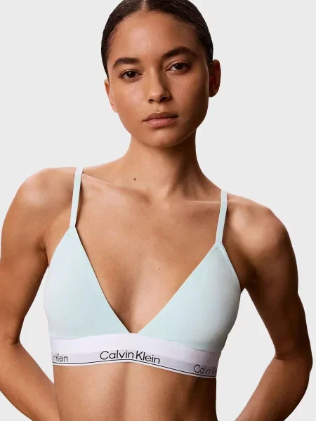 Бюстгальтер Calvin Klein м'ятного кольору