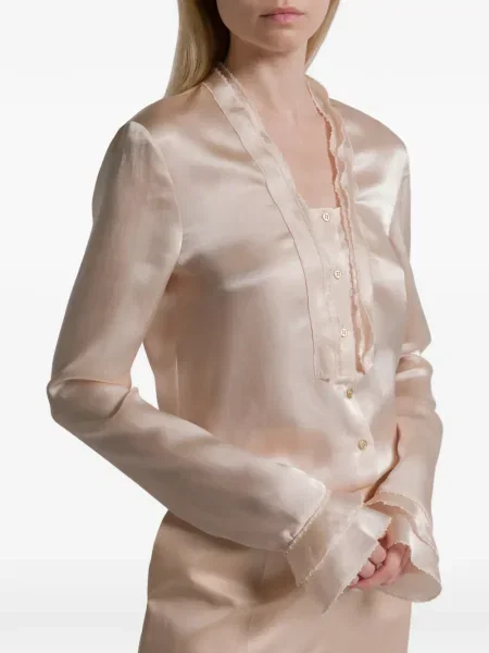 Риза Alberta Ferretti с волани