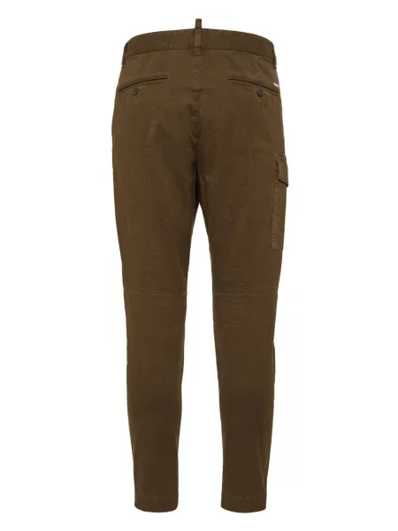 Kūginis cargo stiliaus kelnės Dsquared2 ruda