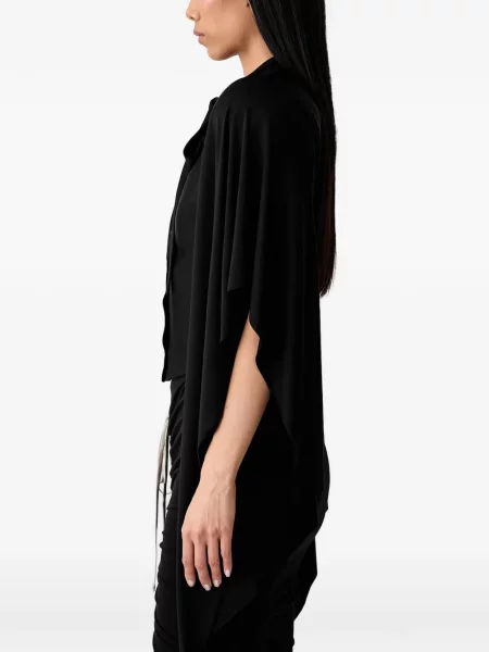 Bluză Vetements cu funde negru