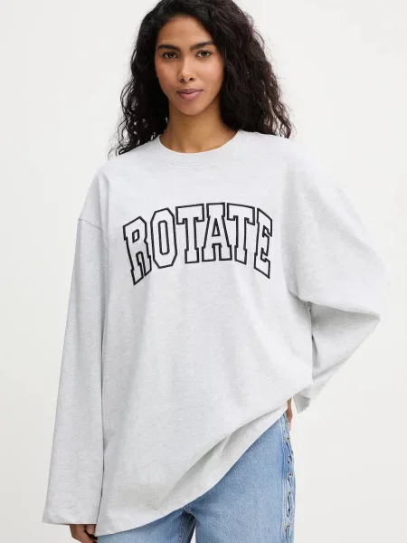 Tricou mânecă lungă Rotate gri