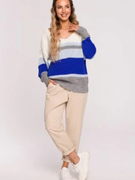 Sweter Made Of Emotion niebieski