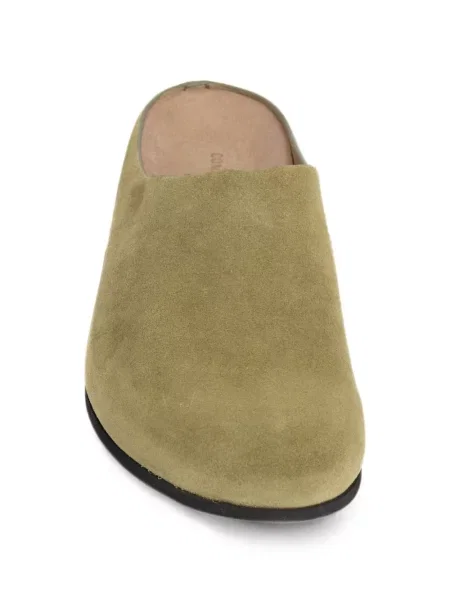 Chiloți Common Projects din piele de căprioară slip-on verde