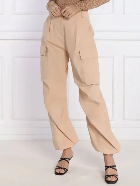 Patrizia Pepe Pantaloni cargo bej