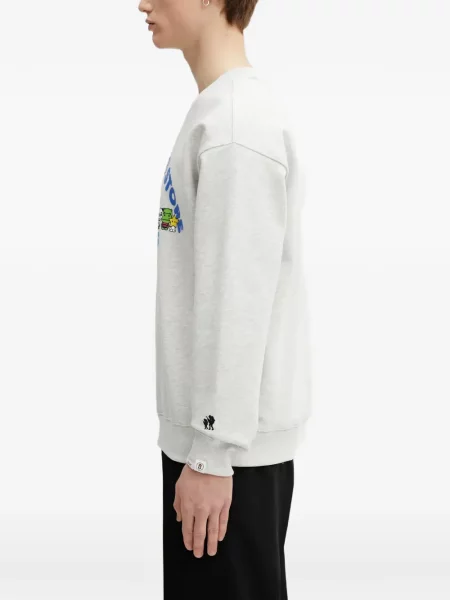 Bluza nierozpinana dziecięca Aape By A Bathing Ape szara