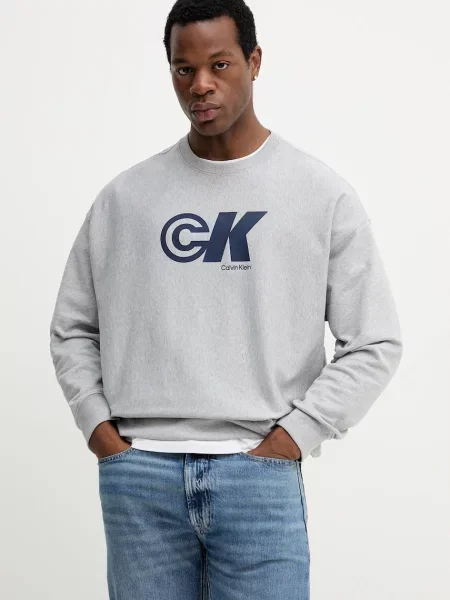 Μπλούζα Calvin Klein Jeans γκρι