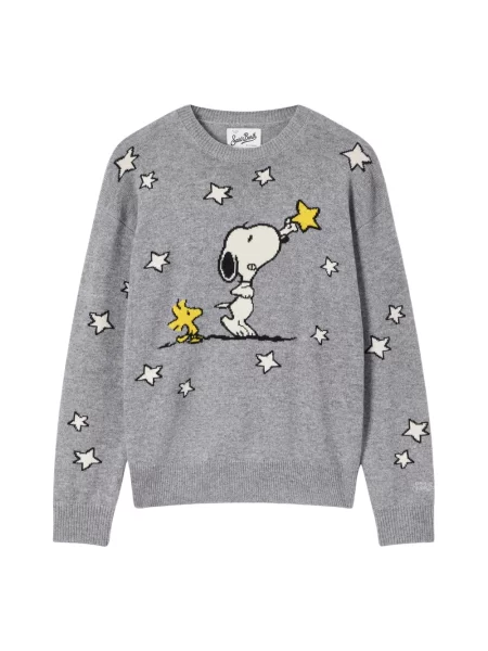 Sweter Saint Barth wełniany szary