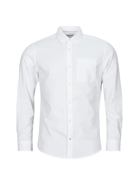 Košeľa Jack & Jones biela