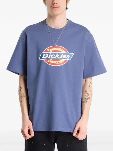 Tricou Dickies cu imagine albastru